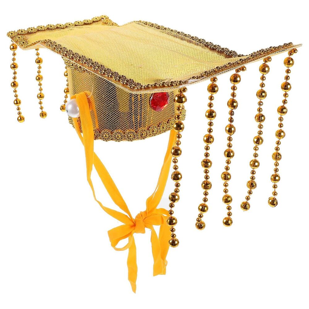 6237 Ancient Chinese Emperor Hat Lightweight Cosplay Headdress for Hanfu